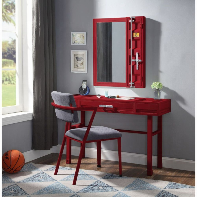 Cargo Vanity Set, Red