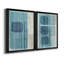 «Blue Blue Horizon I», toile encadrée de qualité supérieure - prête à être accrochée-1323203224-1323203229