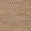 Tapis géométrique en jute / coton tissé à la main Wilmore-22128190