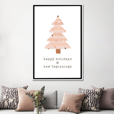 « Happy Holidays & New commencements » par Orara studio, reproduction d’art