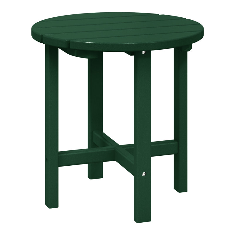 Table d'appoint d'extérieur Geoff Adirondack, Vert foncé
