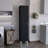 Storage Cabinet 71"H with 5-Tier Shelf, 3 Broom Hangers and Metal hardware-1183395885-1193139459