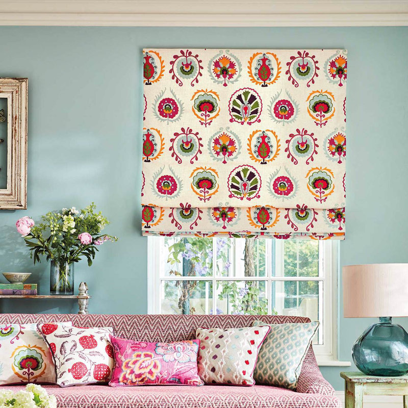 Daula Fabric, Blush/Dove