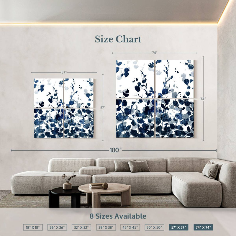 Floating Avery, 74" H x 74" W
