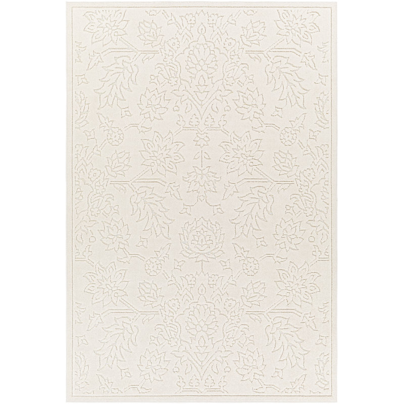 Greenwich Floral Indoor / Outdoor Rug, Rectangle 6'7" x 9'