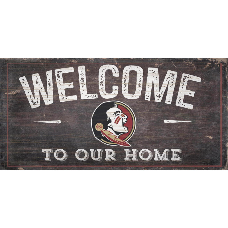 Décoration murale ncaa welcome, Seminoles de l'État de Floride