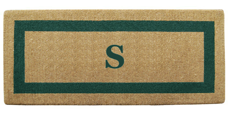 Non-Slip Outdoor Doormat, Yes, Green