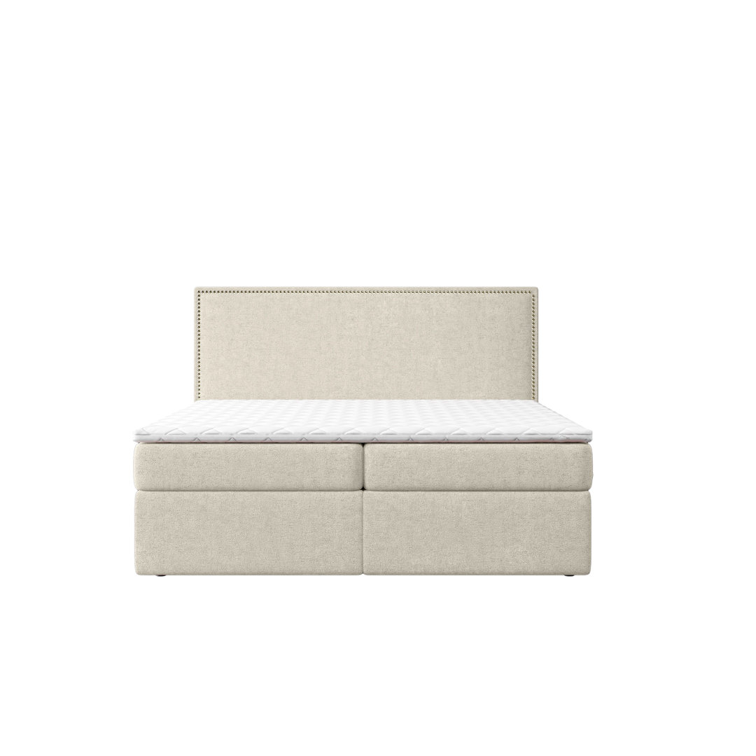 Boxspringbett Schaefer mit Topper und Bettkasten