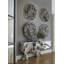 Cast Root Silver Standing Sculpture