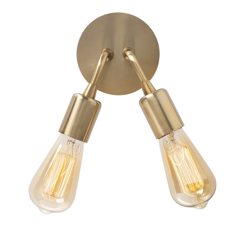 Loni Armed Sconce, Brass