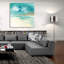 Art mural en verre Ivy Bronx «Cumulus Emerald 1» par Chris Paschke, 36 po x 36 po-2034757179