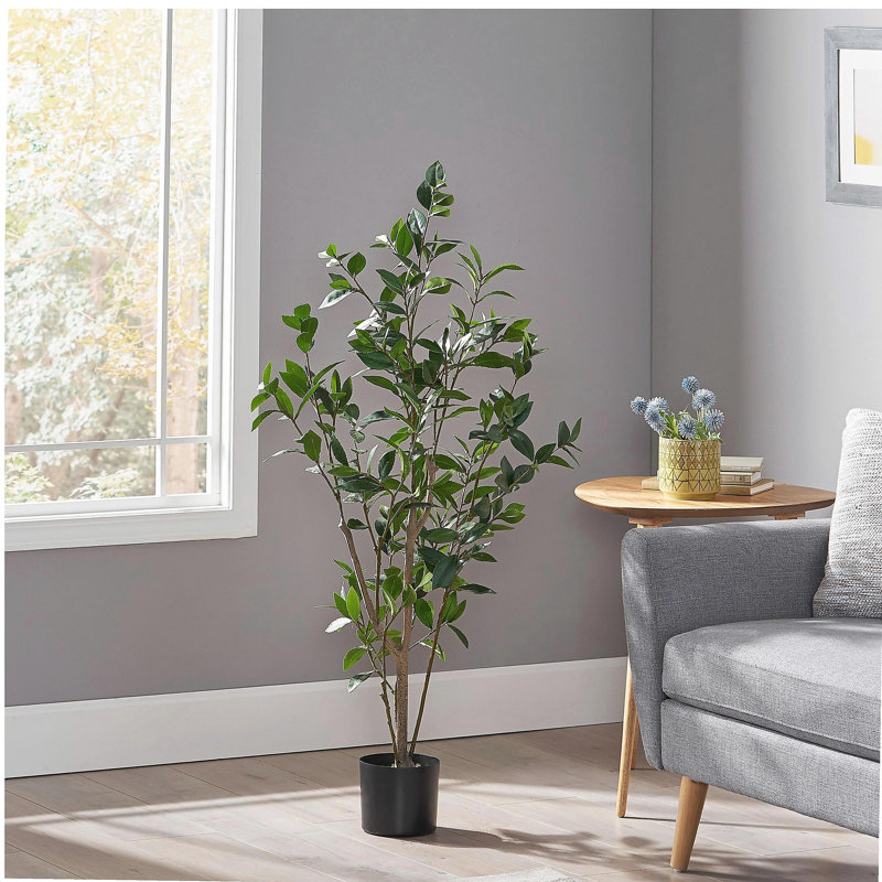 ARBRE DE LAURIER ARTIFIQUE 120CM, H 47 po x l 19 po