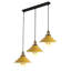 Latshaw 3-Light Kitchen Island Cone Pendant-1362722
