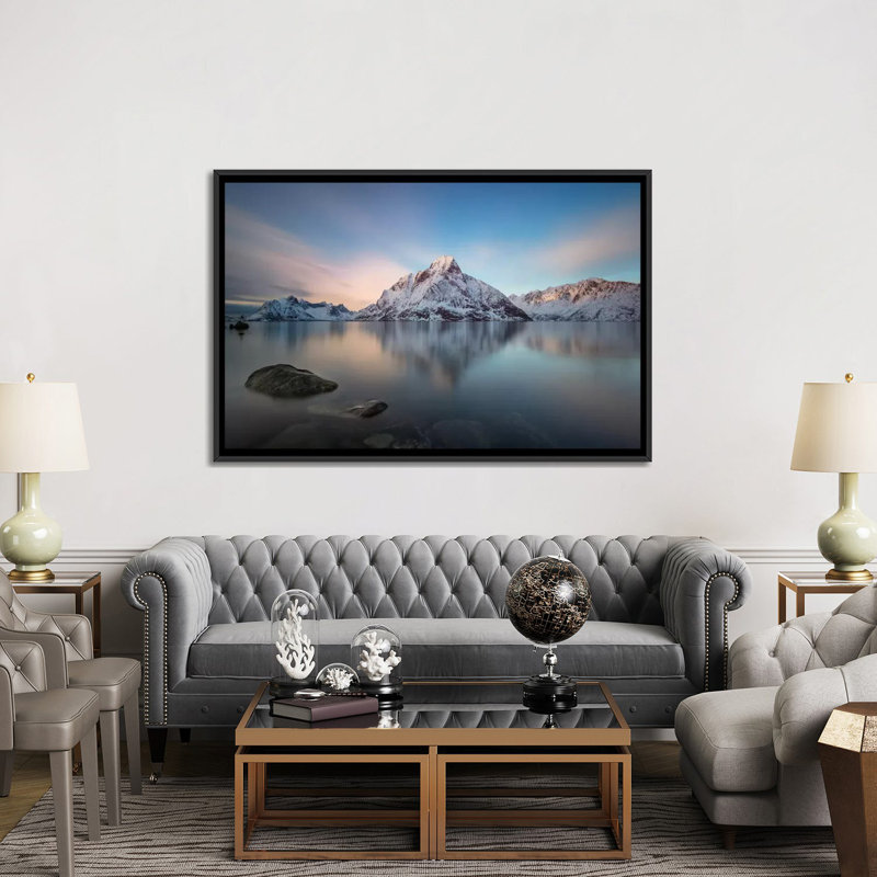 « majestic », reproduction de photo sur toile, H 40 po x l 60 po x P 1,5 po, Toile avec cadre noir