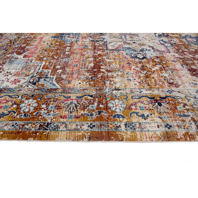 Lucha Oriental Indoor Rug, Rectangle 2' x 3'