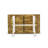 Wire Brushed Linen Solid Wood Top Dining table with Chairs with Lattice Back-1245072419-1245437032-1245683386