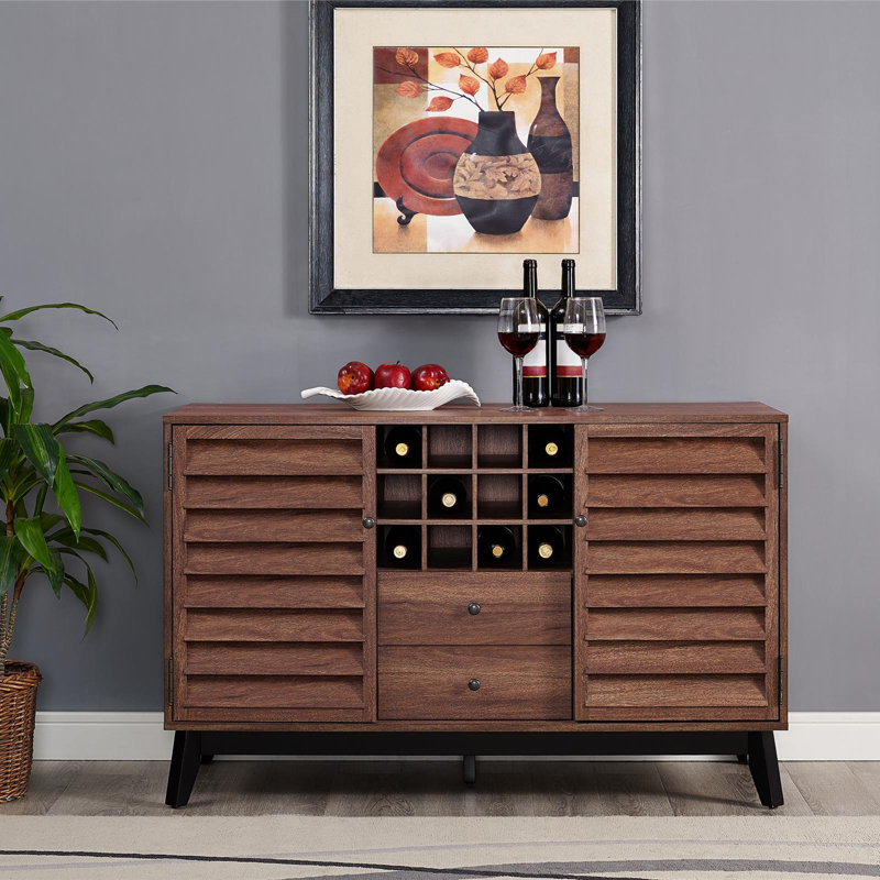 Mackinaw 47.3cm Bar Cabinet, Walnut