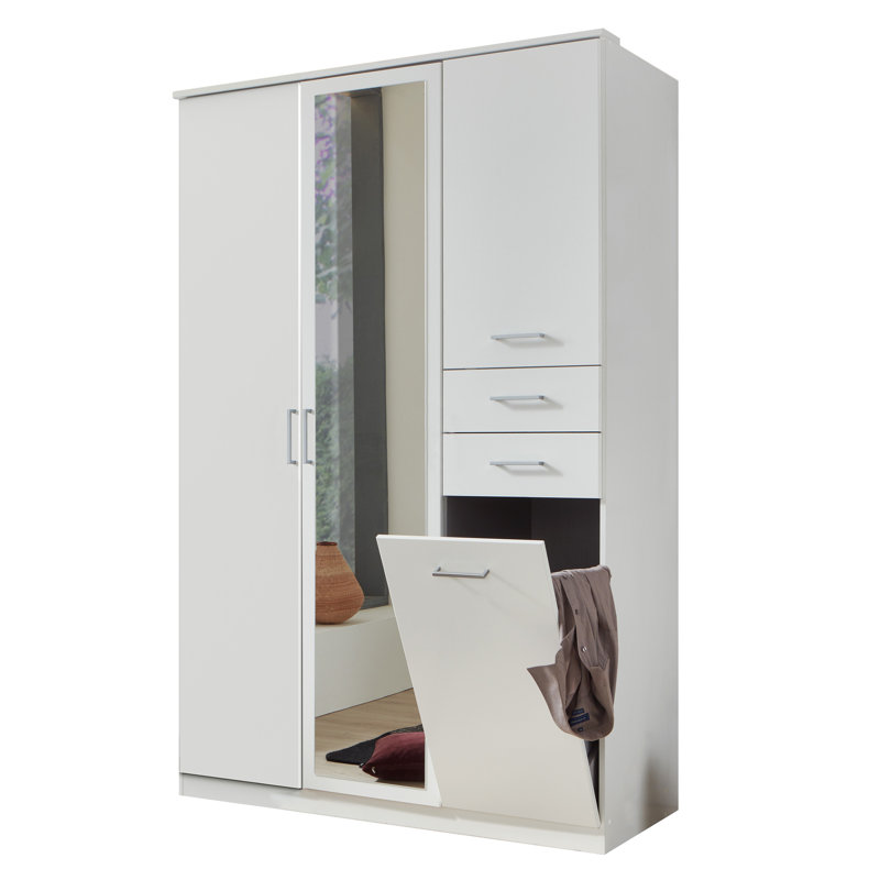 3 Door Manufactured Wood Wardrobe