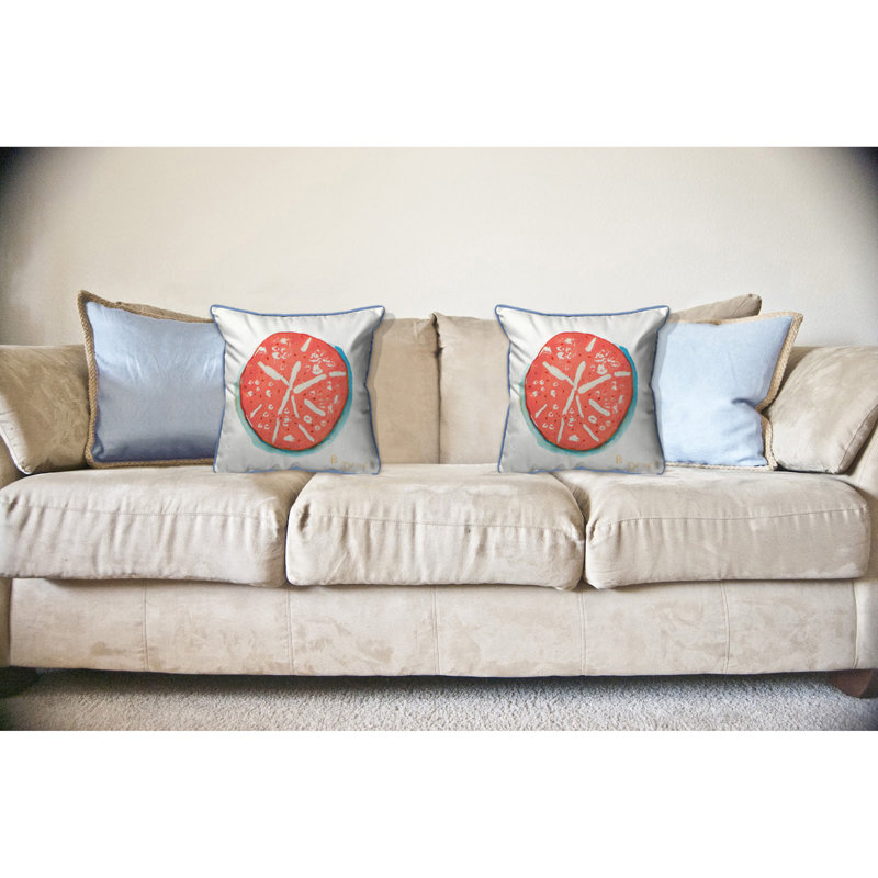 Housse et insert de coussin carré extérieur Sand Dollar Sand Dollar, Grand
