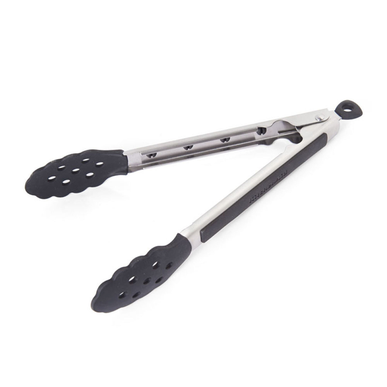 Classic Stainless Steel Tongs with Silicone Grip - Thumbnail 5