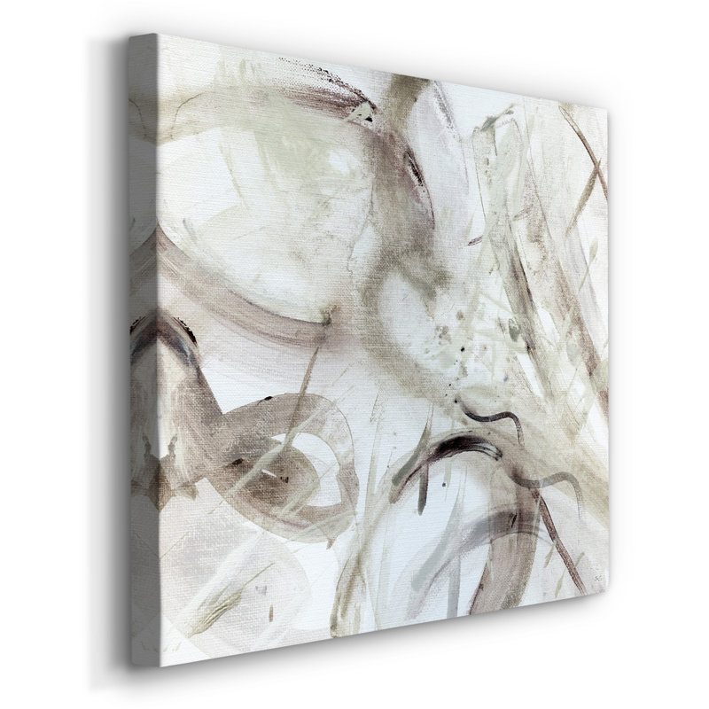 Walking In The Rain I-Premium Gallery Wrapped Canvas - Ready to Hang