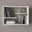Tablette murale moderne 23,6 po x 17,3 po x 7,7 po | 100% panneau de particules enduit de mélamine, épaisseur: 0,7 pouce | Conception murale pour un rangement supplémentaire, plusieurs tablettes, élégante et fonctionnelle pour la décoration de la ma-1605625847