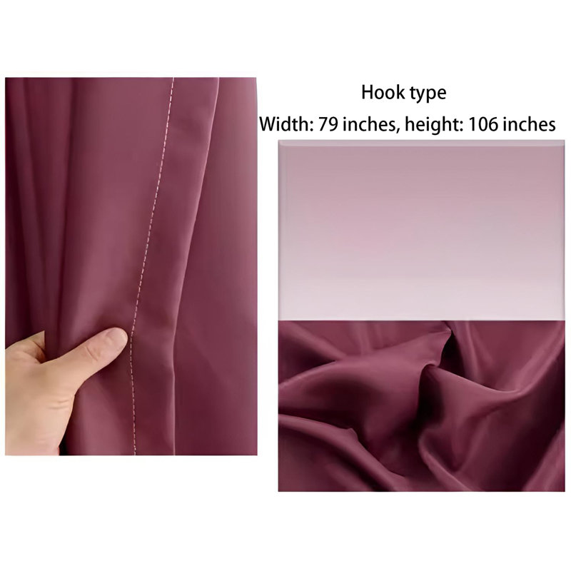 Melitza Room Darkening Curtain Single Panel