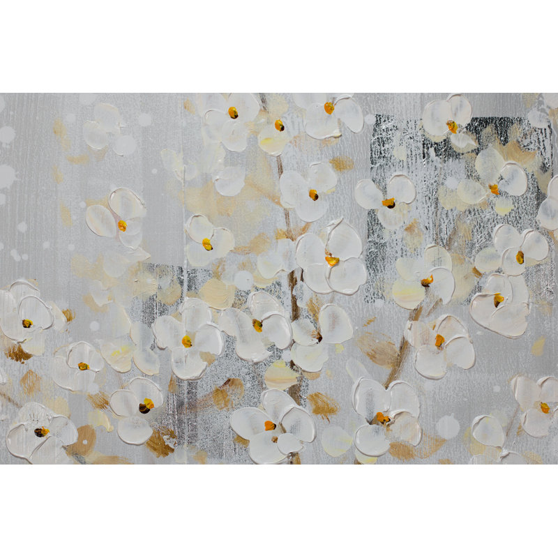 Hand -painted acrylic painting, Witness of Life