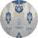 Premium Machine Washable Prisco Navy Rug