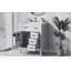 Meuble-lavabo 30 po avec lavabo, armoire de salle de bain blanche avec tiroirs, structure solide et panneau de fibres à densité moyenne (ancien numéro de référence: N725S999222K)