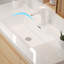 Light luxury Log style vanitie bathroom cabinet