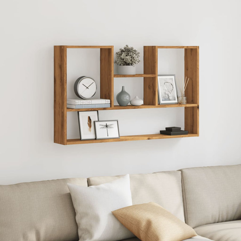 Reus Floating Shelf, Artisan Oak