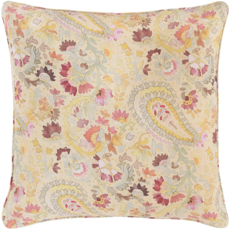 Ines Linen Sham, Euro, Multi