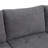 117.3" Oversized Sectional Sofa U- Shaped Sofa Couch Pull-Out Sofa Bed With Two Throw Pillows