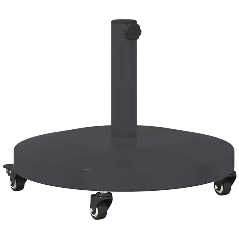 Steel Umbrella Base, Dark Grey