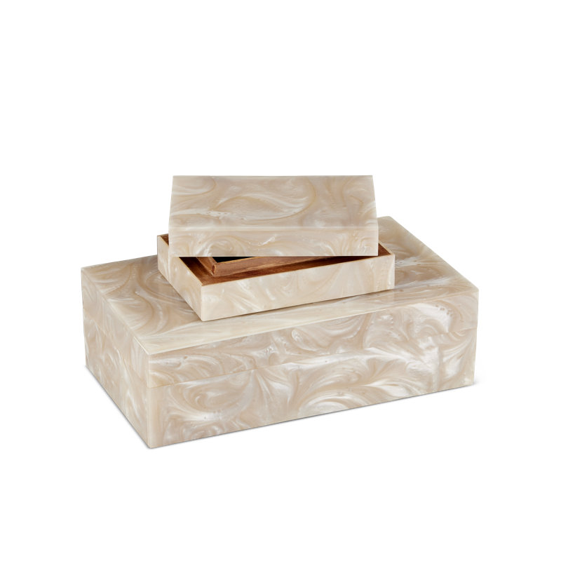 Perlas Composite Decorative Box