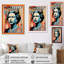 «Royal Remix Queen Elizabeth Popart I», art mural magazines-485601820-485601809