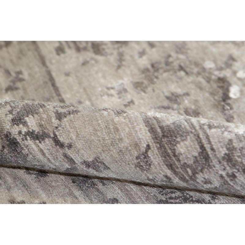 Tapis beige et beige noué à la main de haute qualité