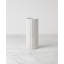 French Perle Scallop Cylinder Vase