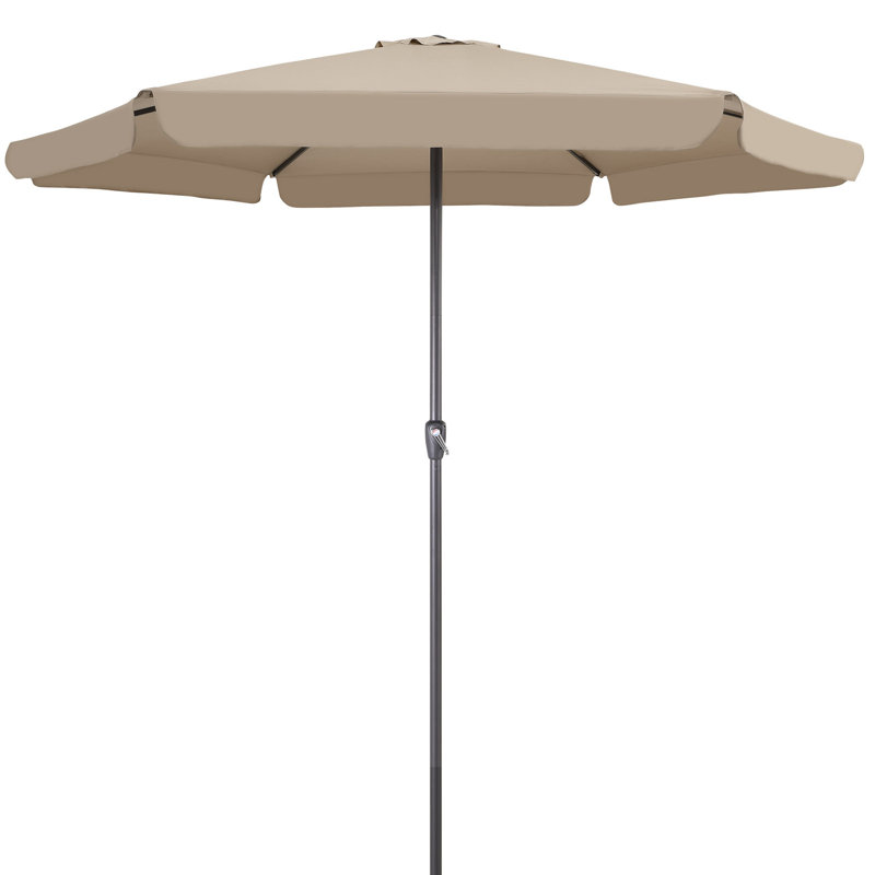 Caye 330cm Balcony Parasol, Taupe