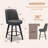 Gustavus Swivel Upholstered Counter Stool-813899803-813899806