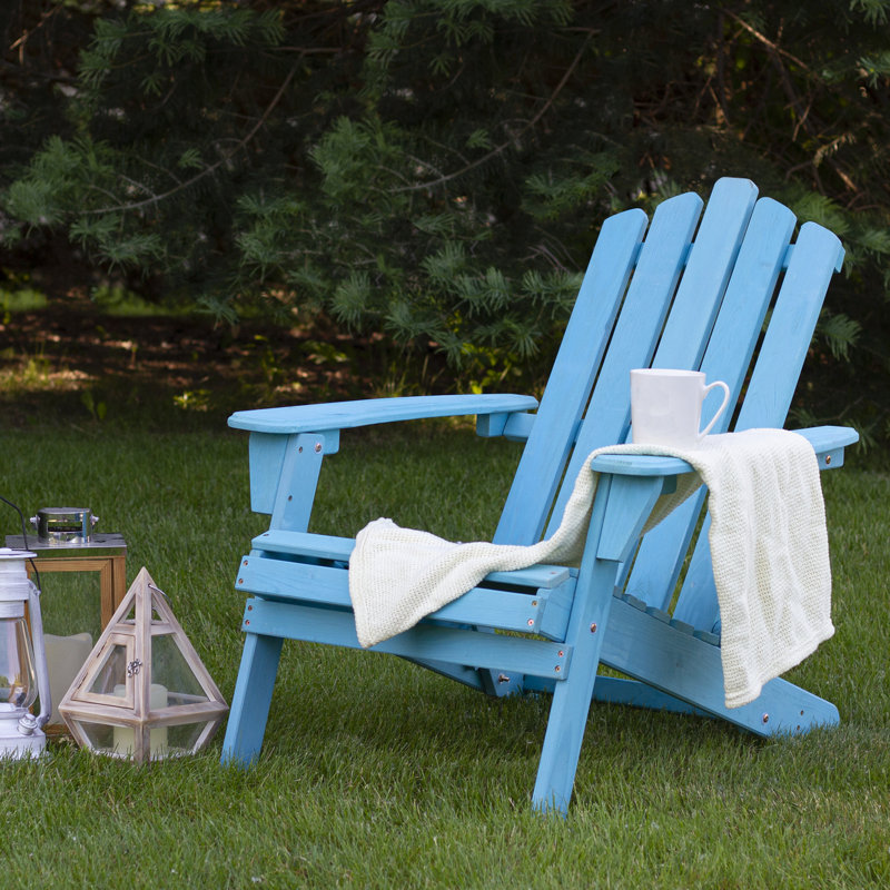 Chaise Adirondack pliante en bois