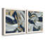 Rustic and Bitterweet I - Ensemble de 2 peintures sur toile encadrées-121954211-121954212