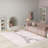 Arranjeet Machine Washable Pink Indoor Rug-107264582