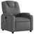 Gray Faux Leather