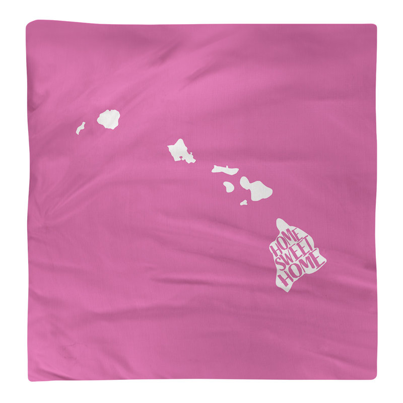 Polyester, Cotton Cities & Maps Square Napkin, Blue, 10" W x 10" D, Polyester
