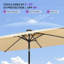 Parasol de patio rectangulaire pour l'extérieur-1173136731