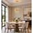 Modern LED Round Gold Pendant-32309610