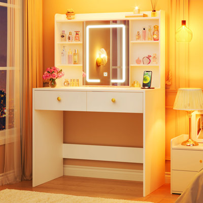 Meuble-lavabo 31 po avec lumières réglables
