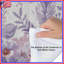 Édredon mauve à plumes florales mauves-126685116
